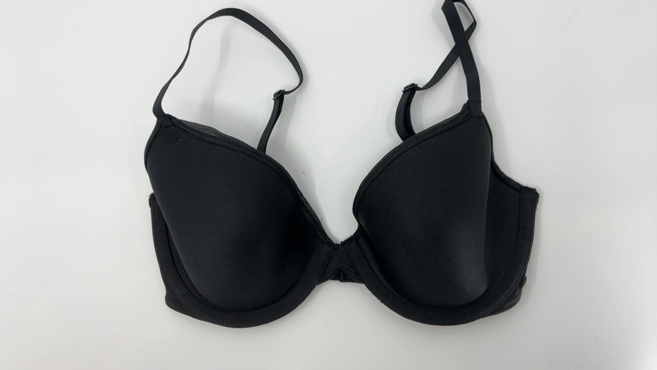Calvin Klein 32D Women's Black Bra - Lightly Lined, Convertible Strap
