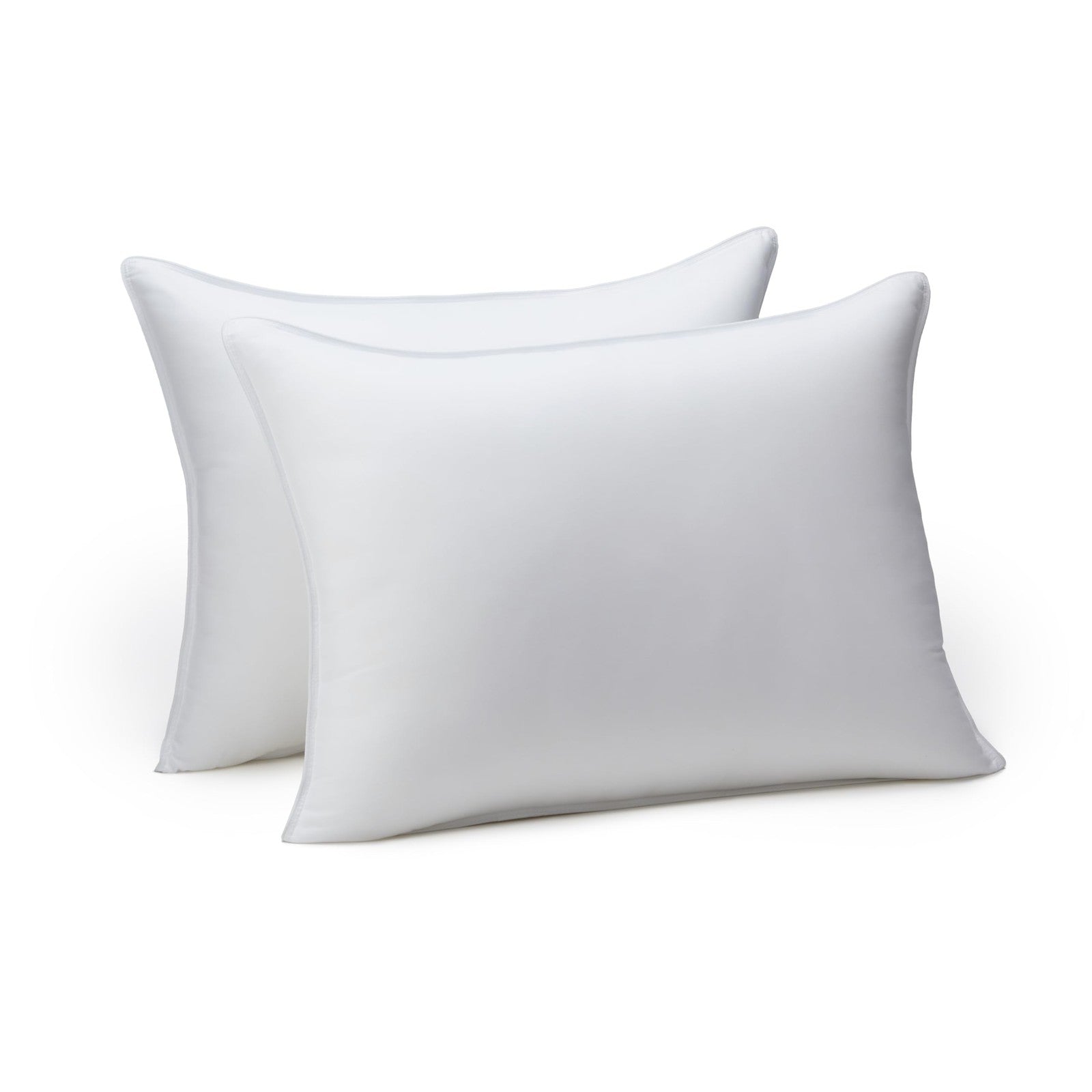 White Down Alternative Pillows, Standard Size, 2-Pack, Medium Density