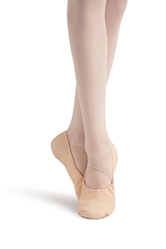 Capezio Women's Canvas Juliet Ballet Shoe,Light Ballet Pink,8 M US