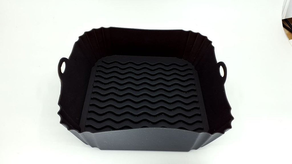 Reusable 8 In Silicone Air Fryer Liners, 4-7 QT, Non-Stick & Easy Clean