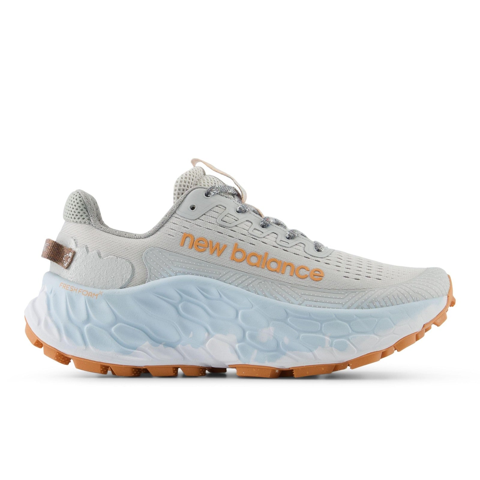 New Balance Fresh Foam X More Trail V3 Women’s Running Shoes, Grey Matter/Copper