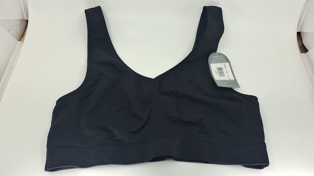 Bali womens Bali One Smooth U Bralette Bras, Black, 3X-Large US
