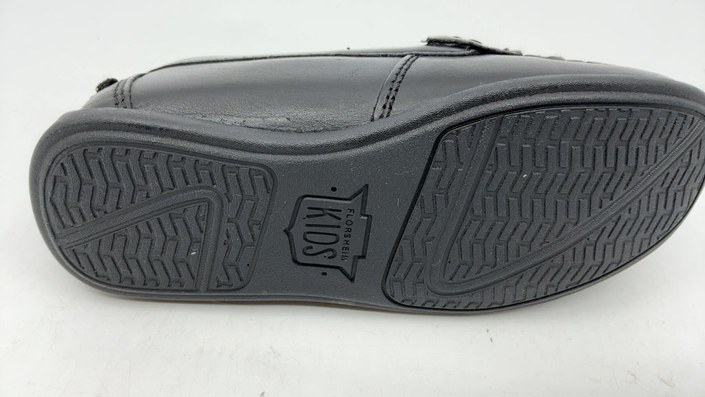 Florsheim Boy's Jerod Penny Driver, Jr. Shoe, Black, 10.5 M US Little Kid