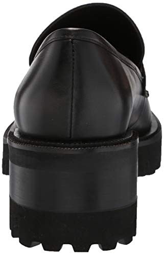 Women’s Black Leather Ronnie Loafer Size 7 by Aerosoles