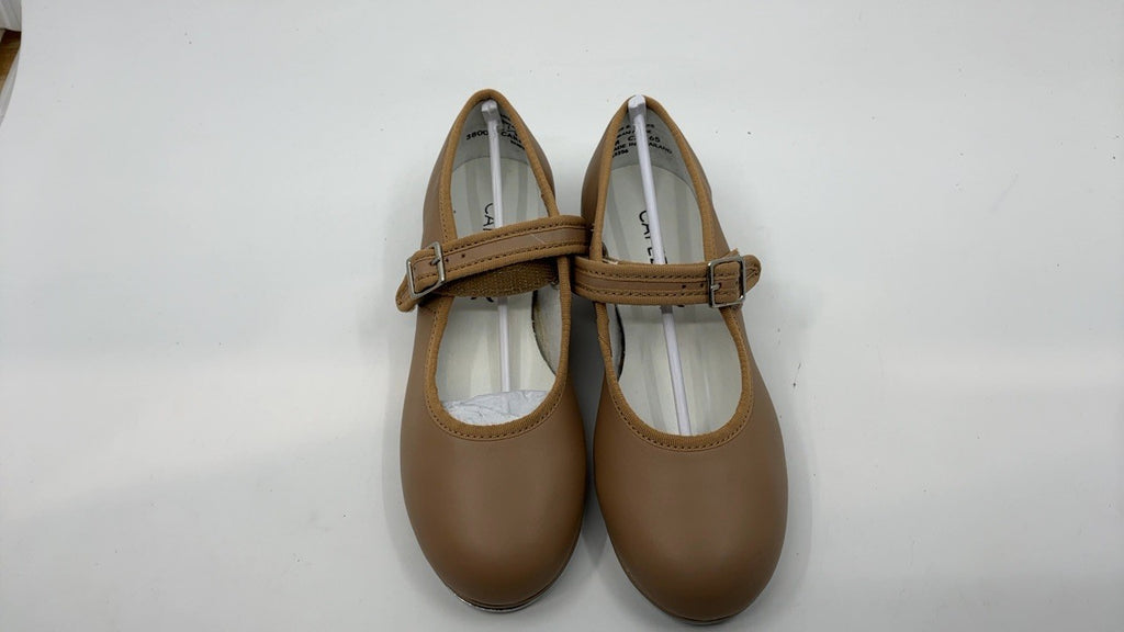 Capezio girls 3800 Tap Shoe mary jane flats, Caramel, 13.5 Little Kid US