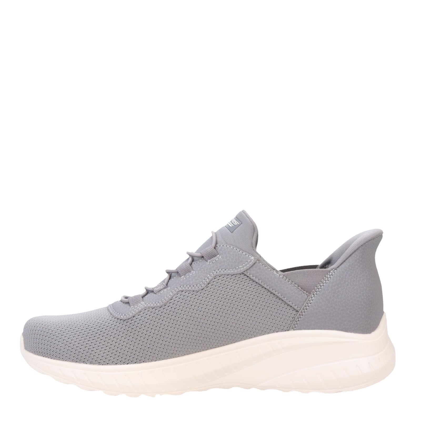 Skechers Men's Hands Free Slip-ins Bobs Squad Chaos - Daily Hype, Grey, 12