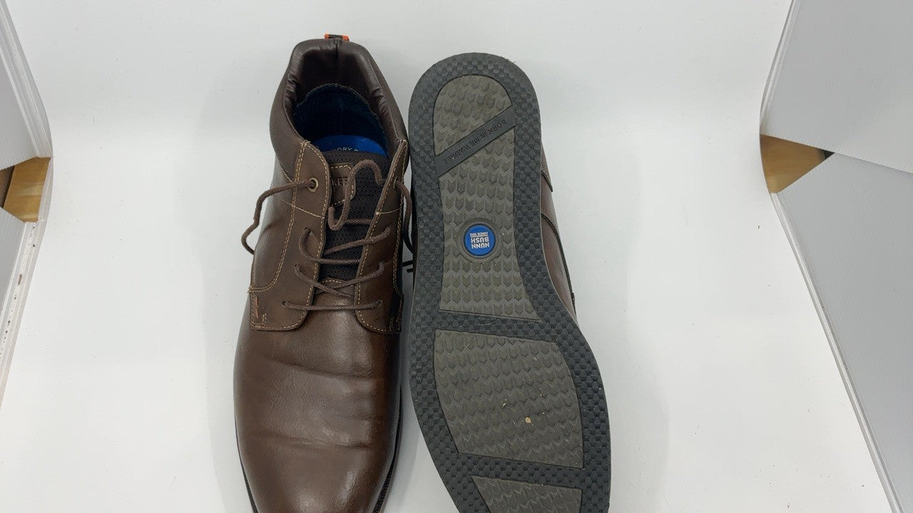 Nunn Bush Plain Toe Chukka Boot, Men's 12W, Brown Multi, Cushioned