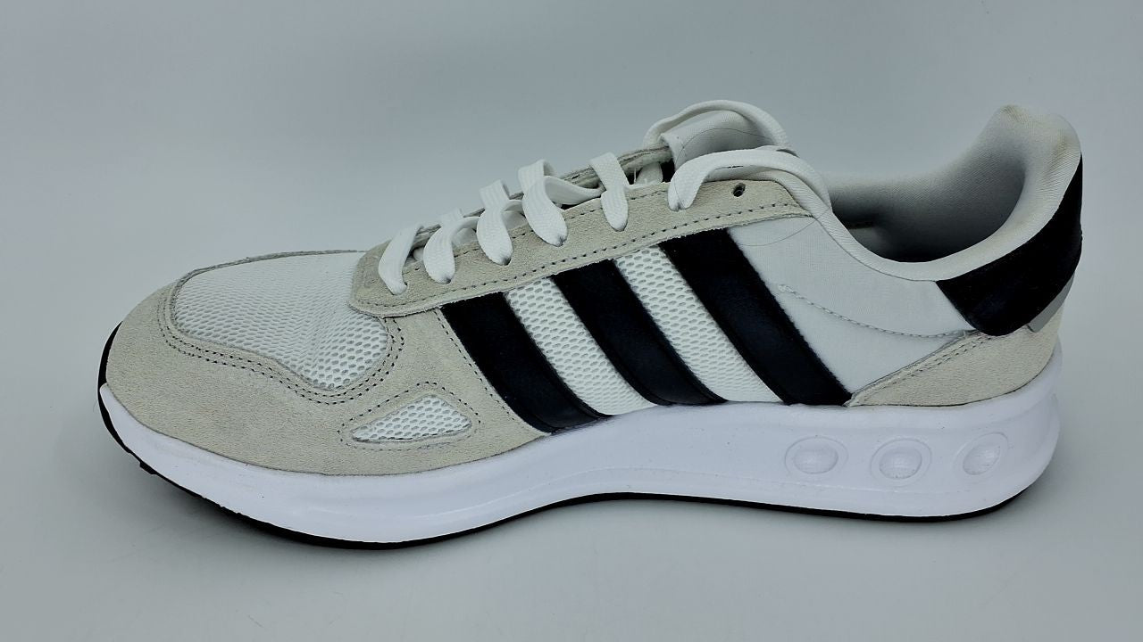 adidas Men's Run 84, White/Black/Crystal White, 9.5