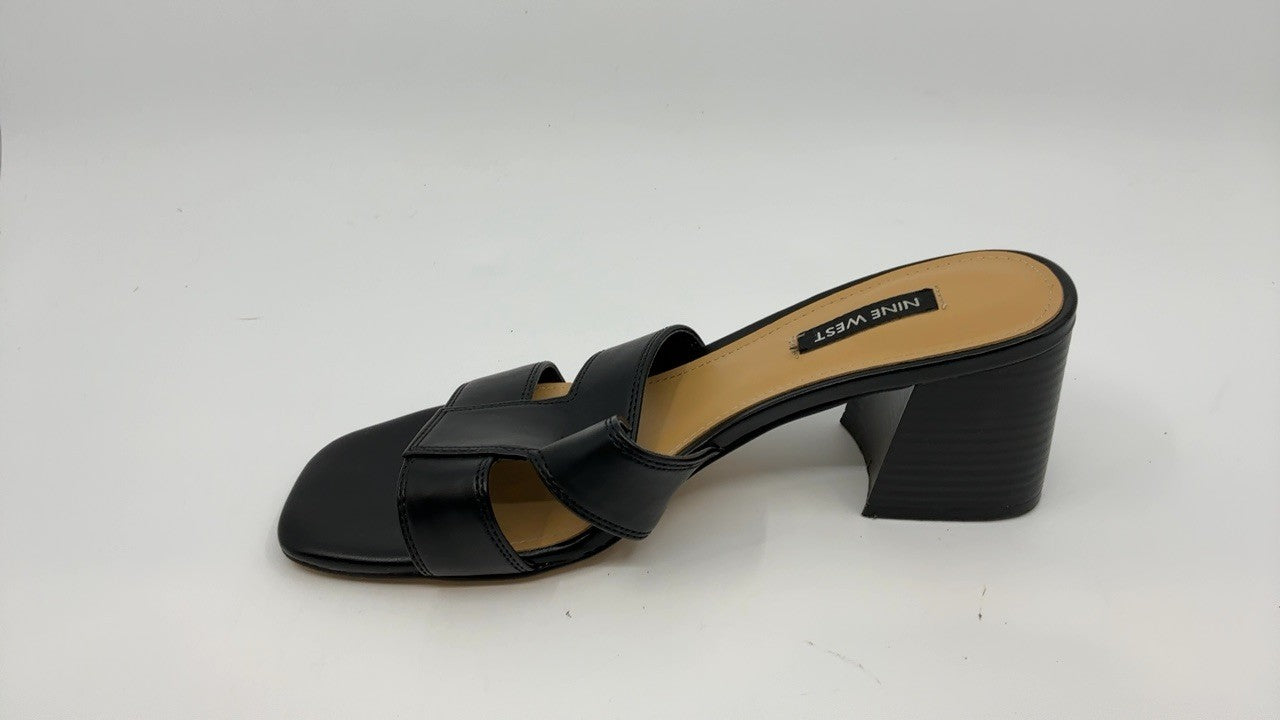Nine West Women's Griselda3 Heeled Sandal, Black 001, 7.5