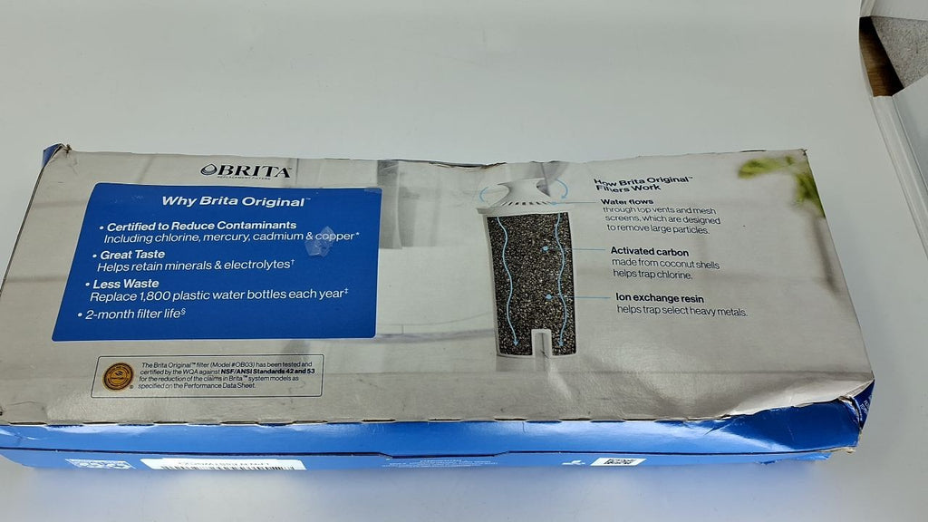 Brita Pitcher Replacement Filters, 6 Count, Reduces Impurities, Lasts 40 Gallons