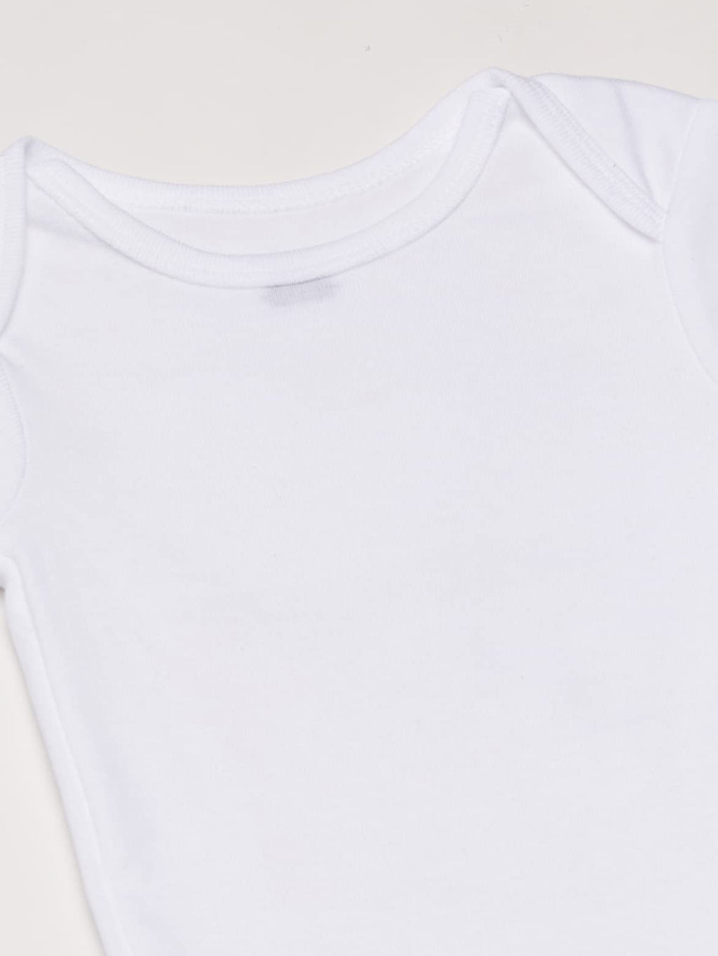 Gerber Baby 5-Pack Solid Onesies Bodysuits, White, 18 Months