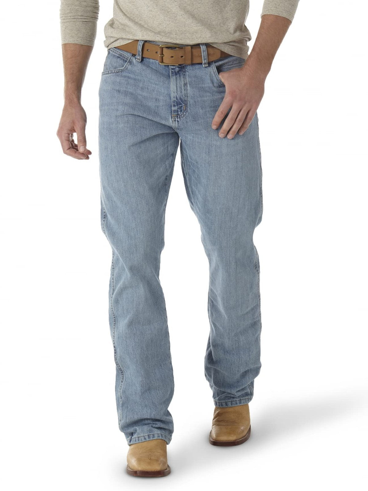 Retro Relaxed Fit Boot Cut Jean, Crest, 36W x 32L