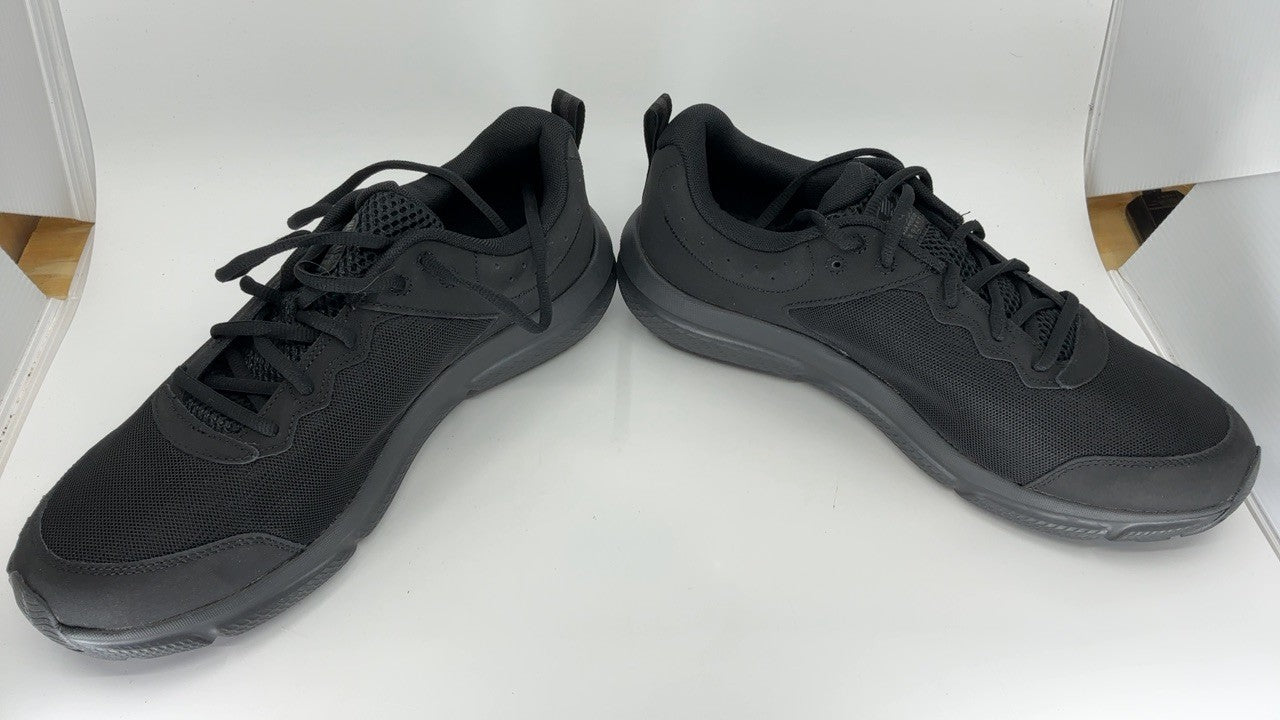 Under Armour Men's Charged Assert 10, (004) Black/Black/Black, 13, US