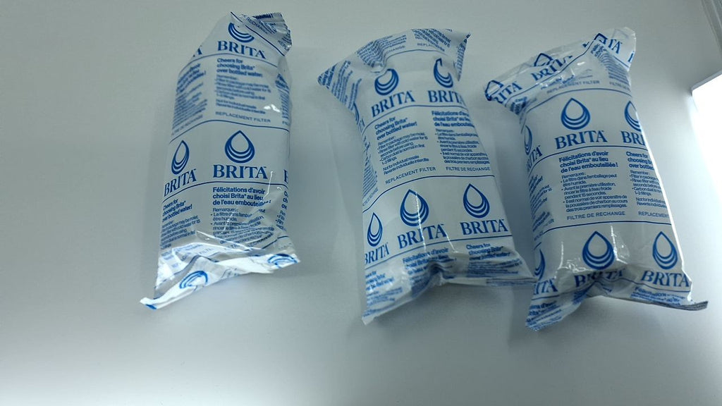 Brita 10-Cup Water Pitcher, White, BPA-Free, Includes Filter, Easy Fill