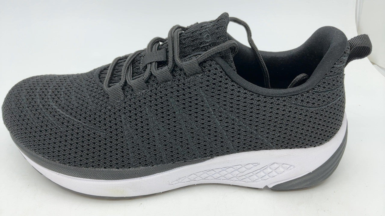 Propét Women's Tour Knit Sneaker, Black, 9.5 Narrow