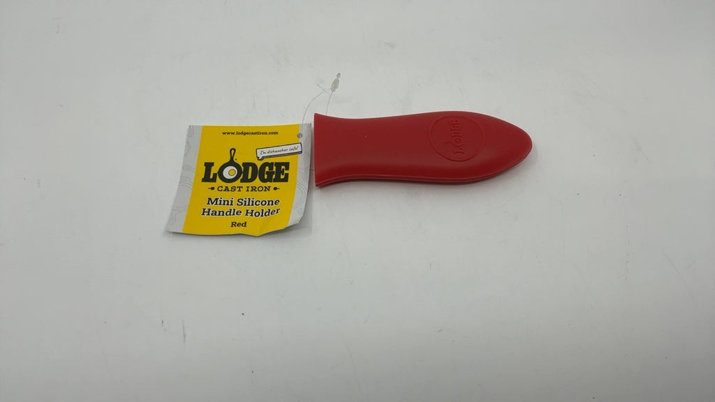 Lodge Silicone Hot Handle Holder Red 3-Inch for Skillets 8 In or Smaller