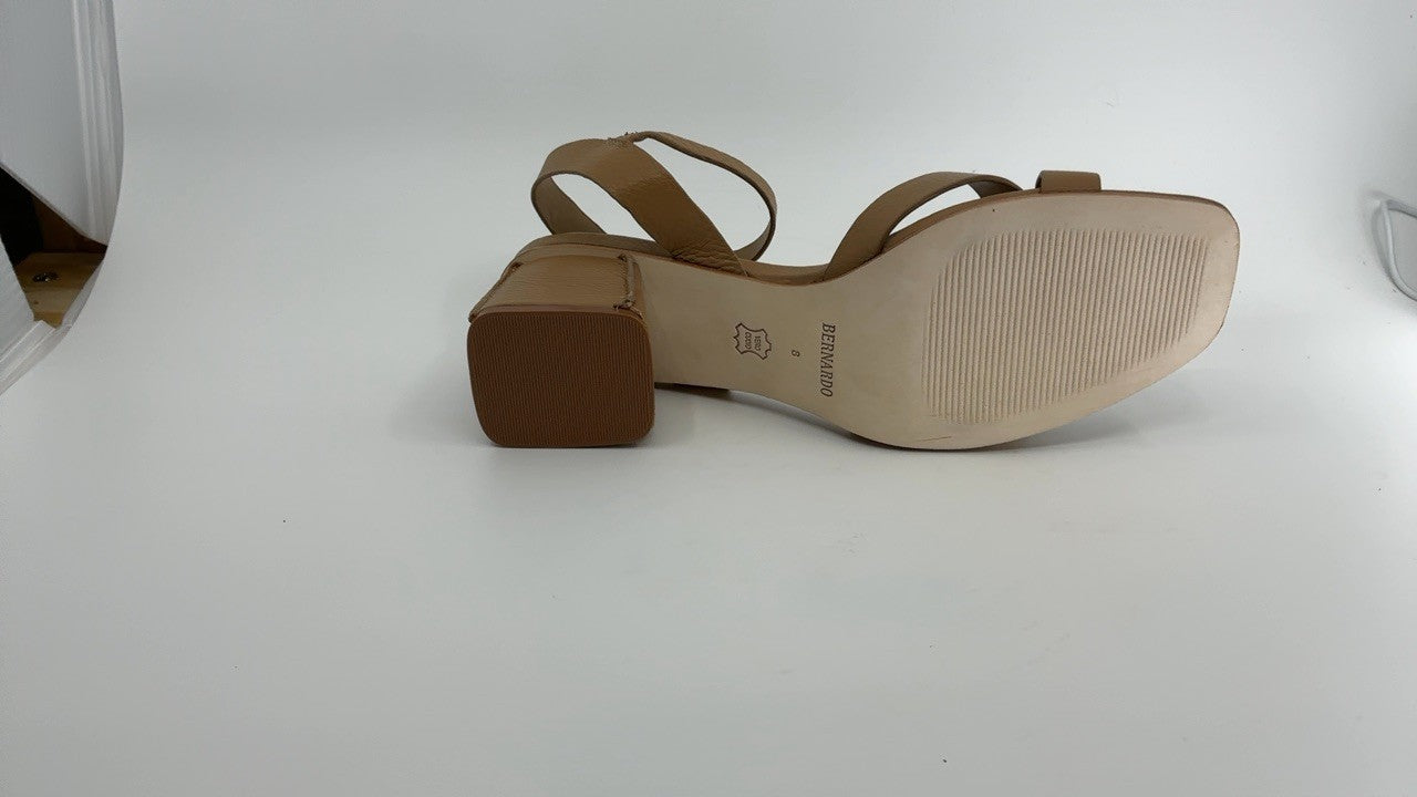 Bernardo Women's Tarra Heeled Sandal, Sand, 8