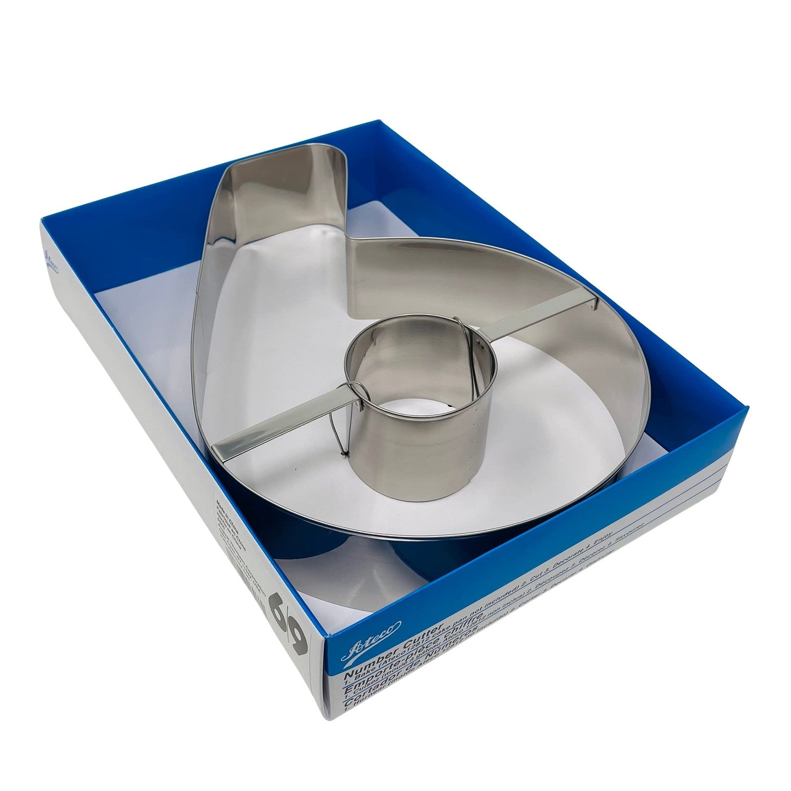 Ateco Extra Large Number 6 or 9 Cake Cutter