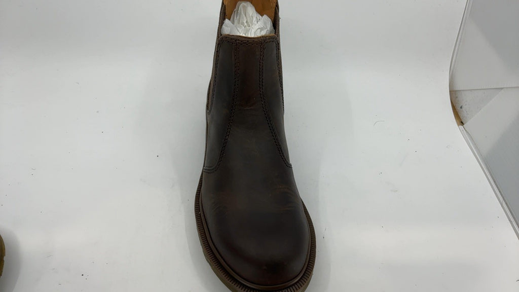 Dr. Martens 2976 Chelsea Boot, Dark Brown Crazy Horse, Unisex Size 6W/5M