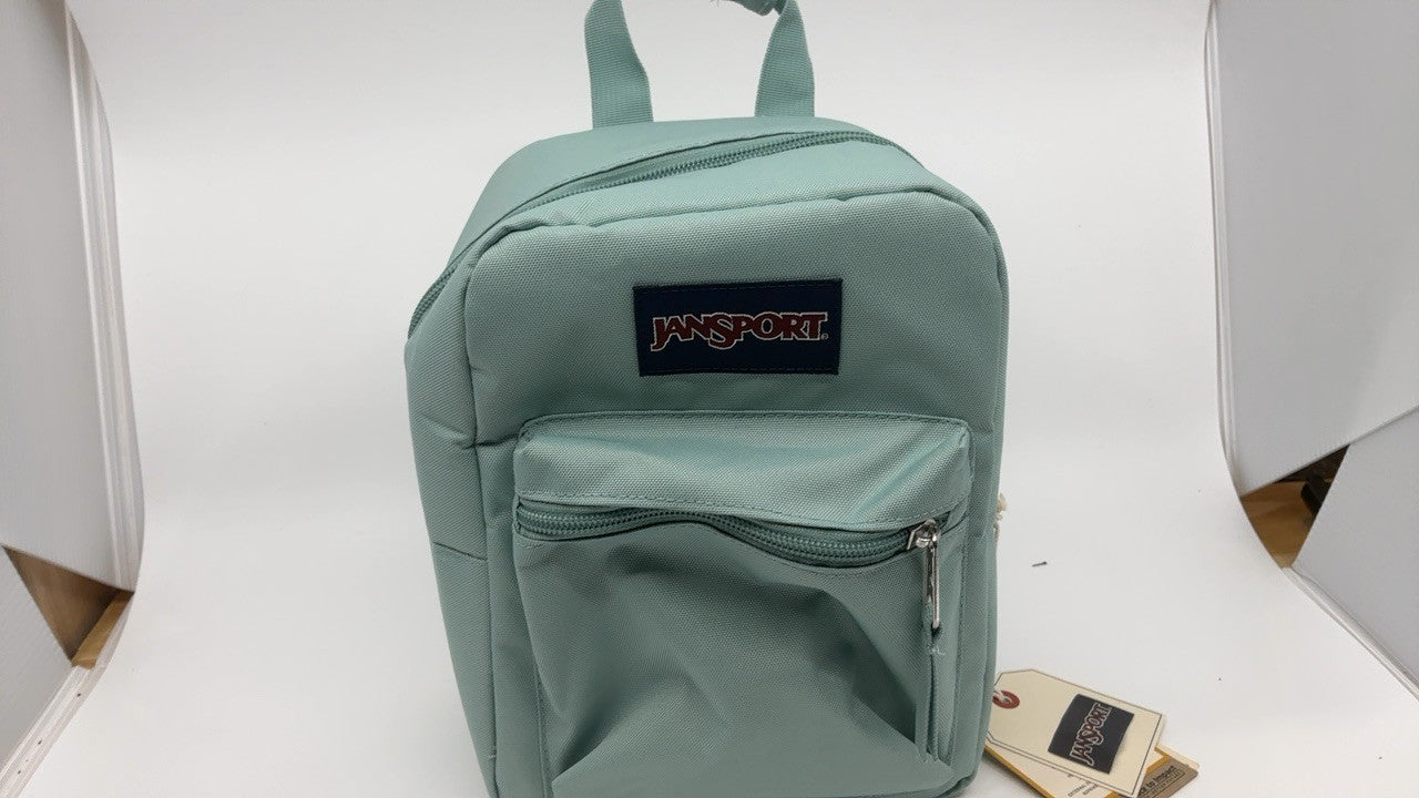 Faded Sage JanSport Big Break Insulated Lunch Bag, Soft-Sided Cooler