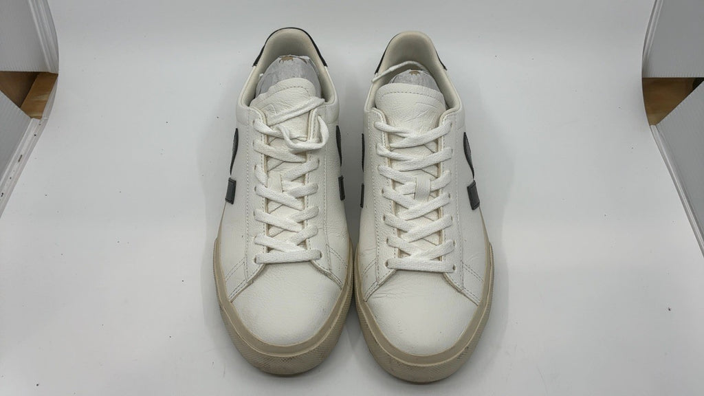 Veja Women's Campo Sneakers, Extra White/Black, 11 Medium US