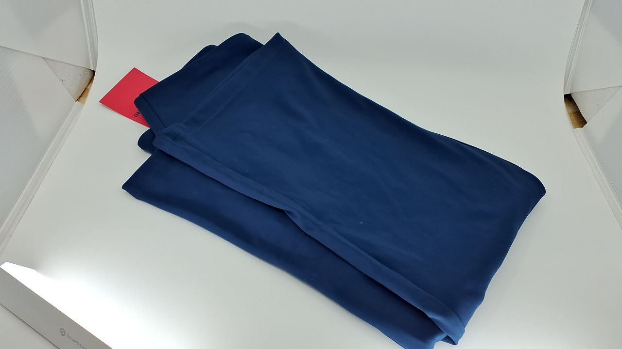 Blue Bootcut Yoga Capris, Women's Medium, 4 Pockets, Tummy Control