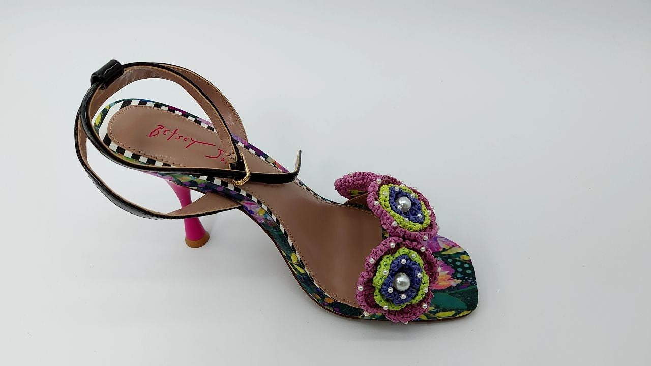 Betsey Johnson Women's AINSLEYY, Bright Multi, 8.5