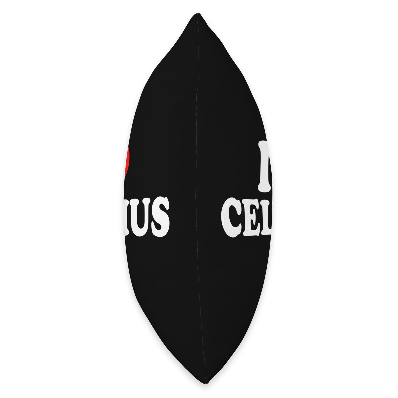 I Love Celsius Throw Pillow, 16x16, Multicolor