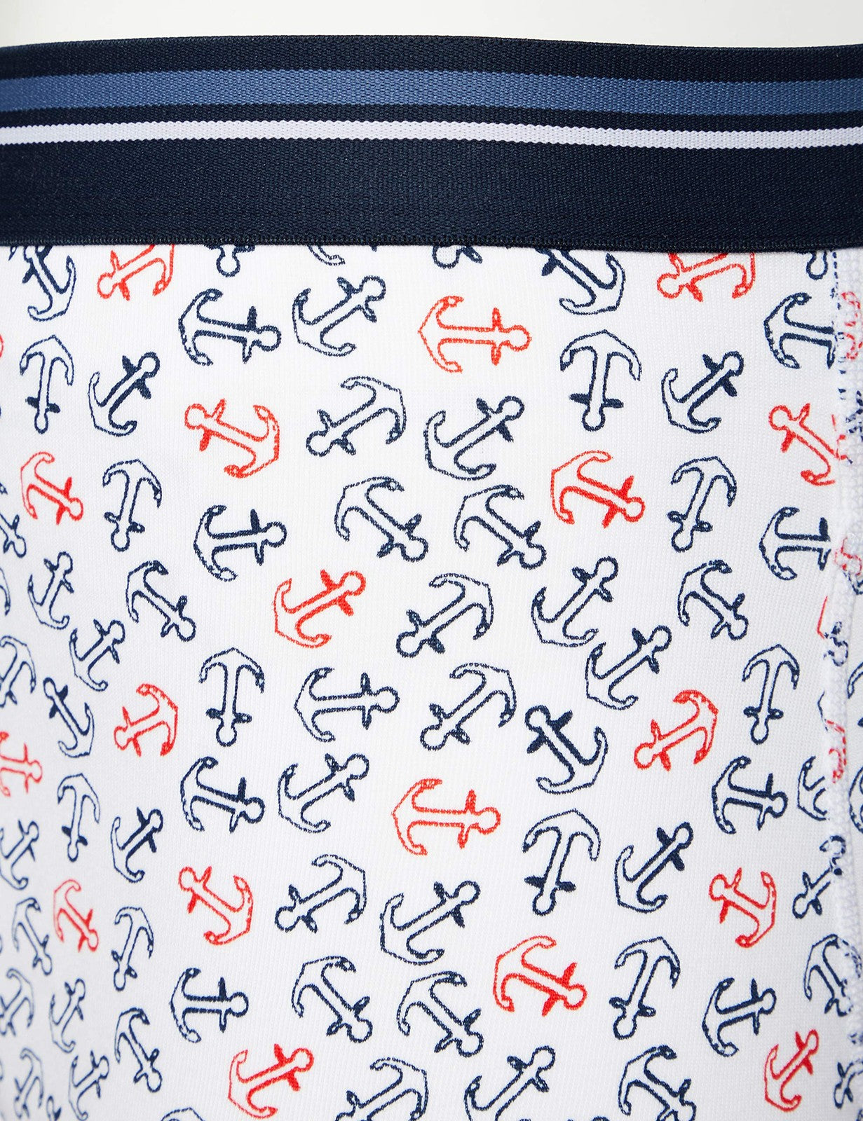 5-Pack Men's Boxer Briefs, Comfortable Cotton, Medium, Anchor/Dog Print