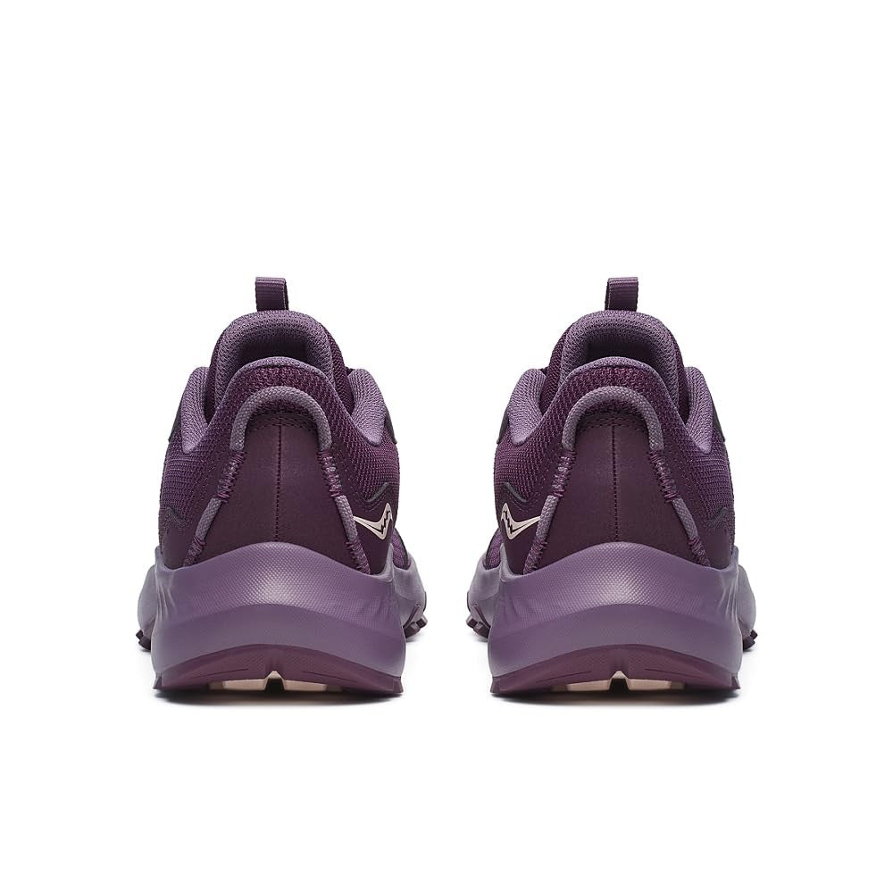Saucony Women's Aura TR Hiking Shoe, Plum/Pearl, 5