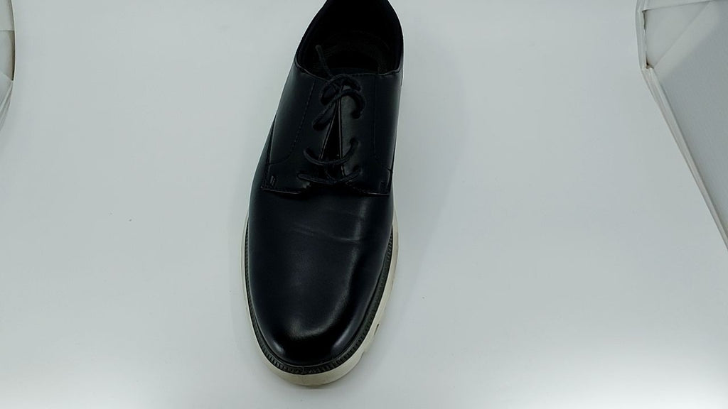 Men's Dress Sneakers, Black Oxford Shoes, Size 10.5, Bruno Marc