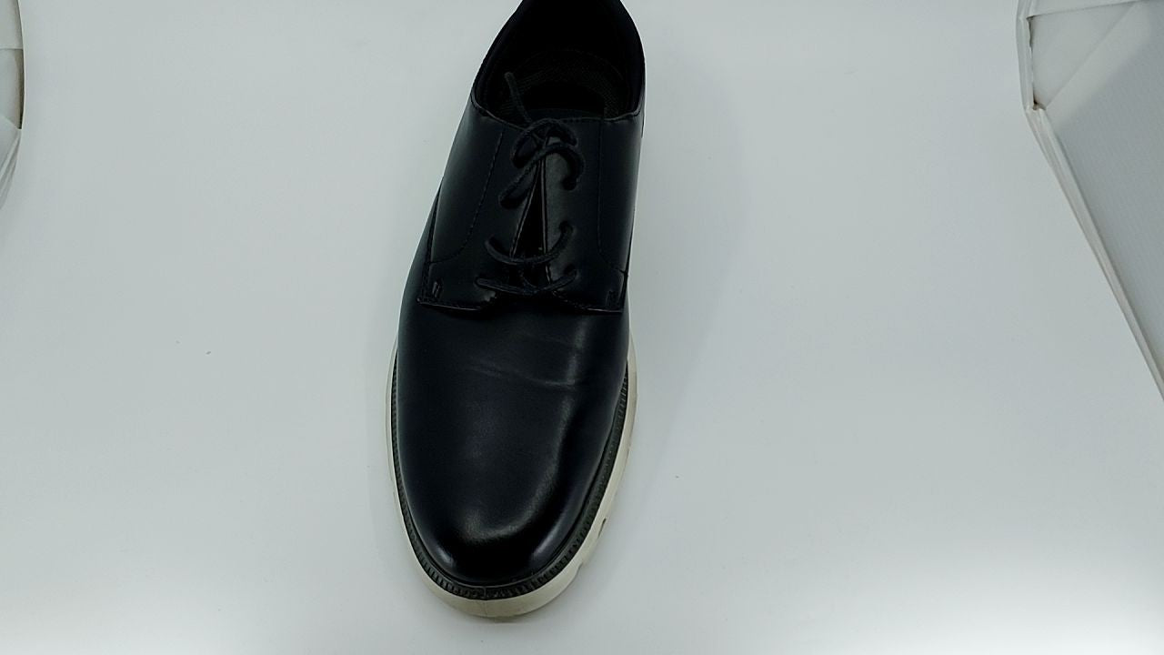Men's Dress Sneakers, Black Oxford Shoes, Size 10.5, Bruno Marc