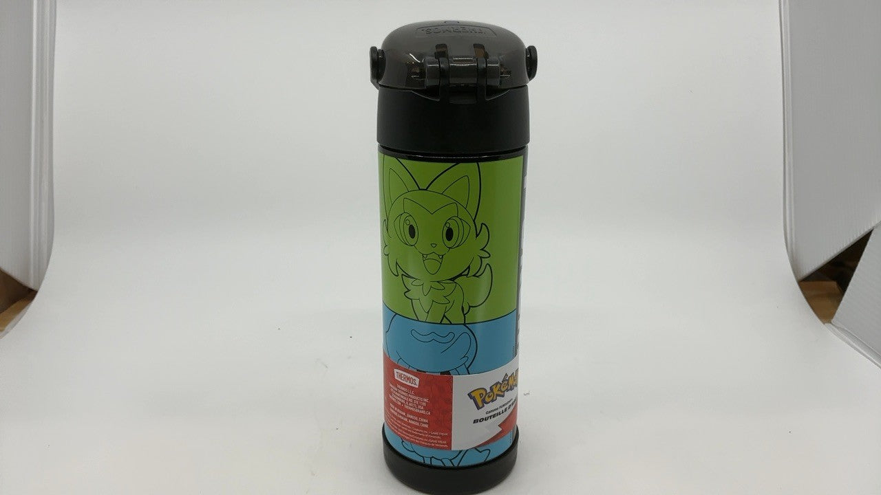 Kids 16 Oz Thermos FUNtainer Bottle, Stainless Steel, Pokemon