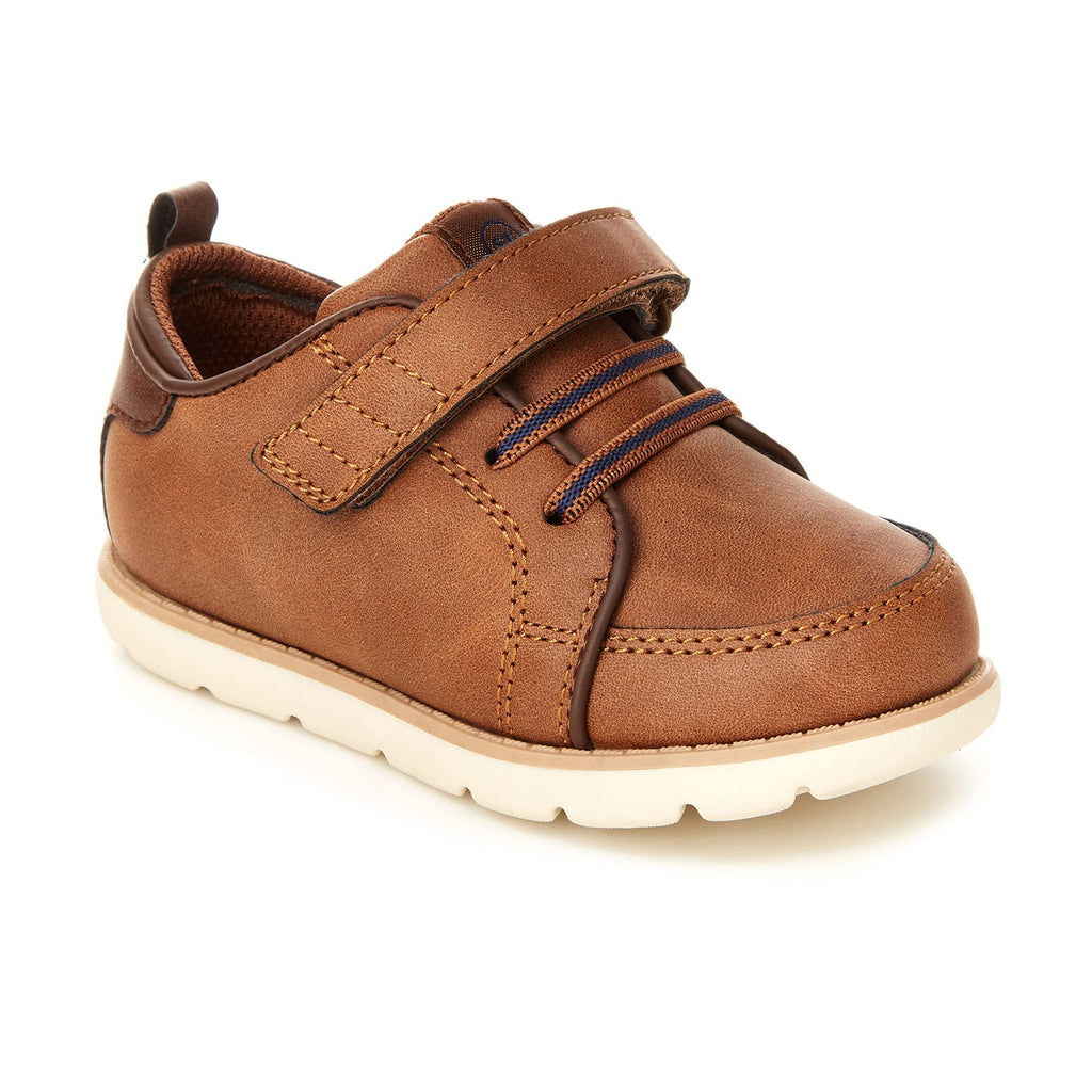 Stride Rite 360 Boys Ethan Dress Shoe, Tan, 8 Toddler