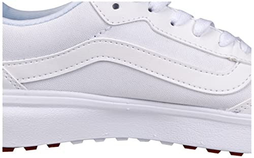 Vans Women's Range EXP Shoe, Tumble Canvas White White, 10 M US