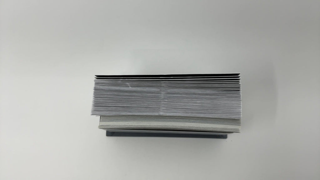 40 Striped Blank Cards & Envelopes Set w/ Organizer for All Occasions