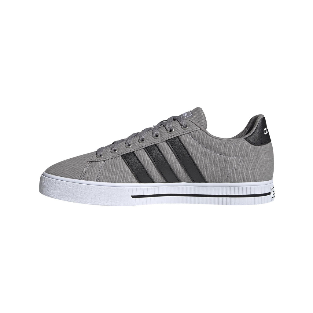 adidas Men's Daily 3.0 Skate Shoe, Dove Grey/Core Black/Cloud White, 7.5