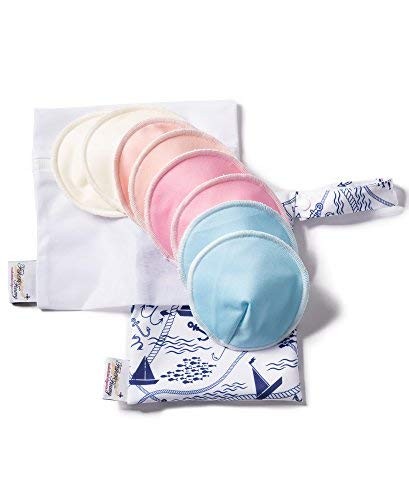 Fishers Finery Womens Breastfeeding Nursing Bra with Nursing Pads (Blk, L)