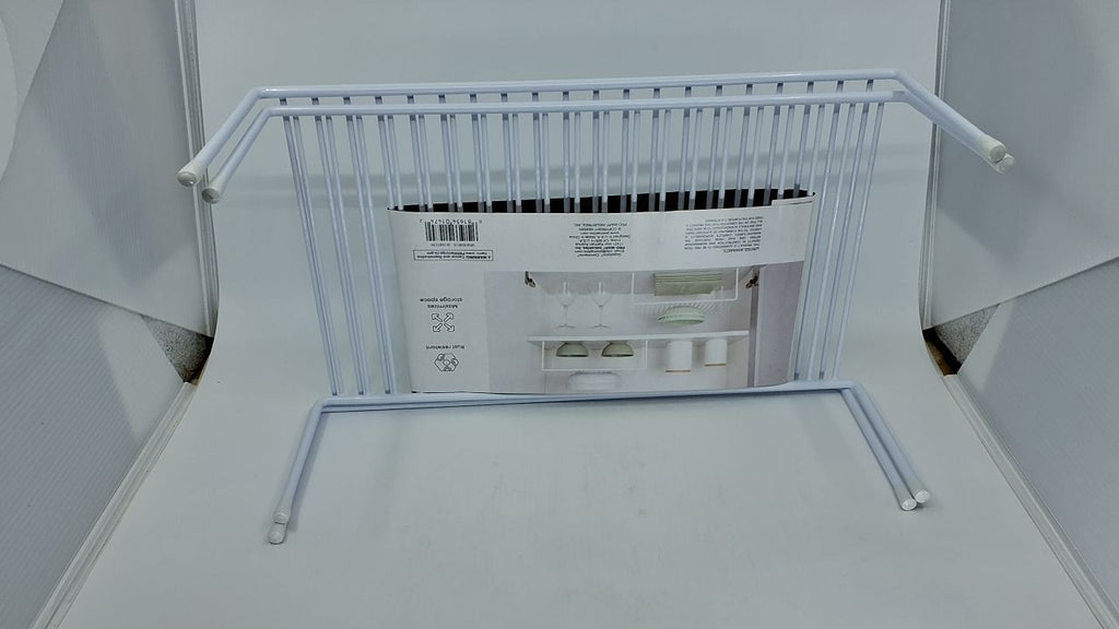 Smart Design Expandable Kitchen Shelf 16-32.5 In w/ Scratch Resistant Feet