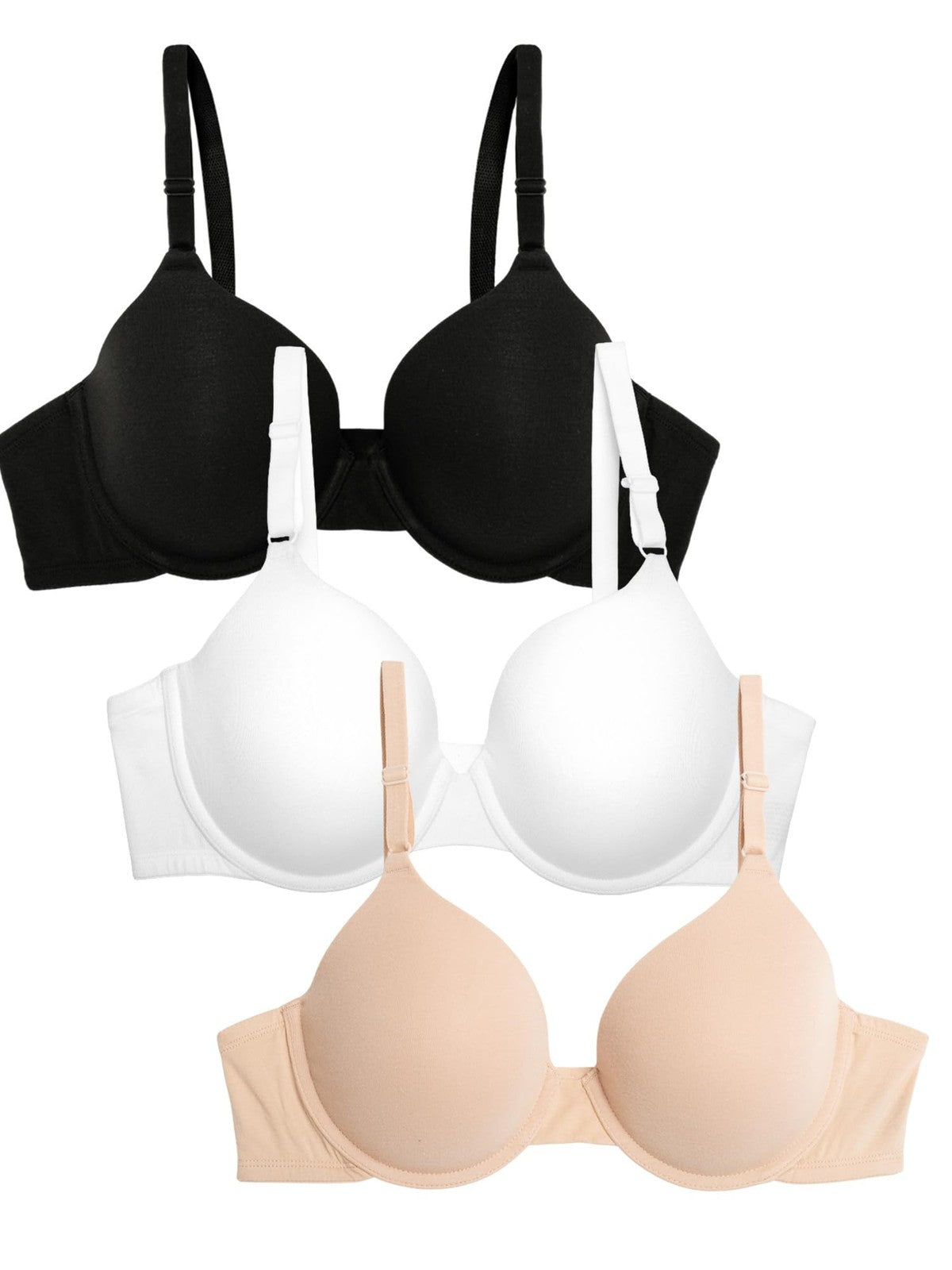 Lightly Lined Underwire T-Shirt Bra