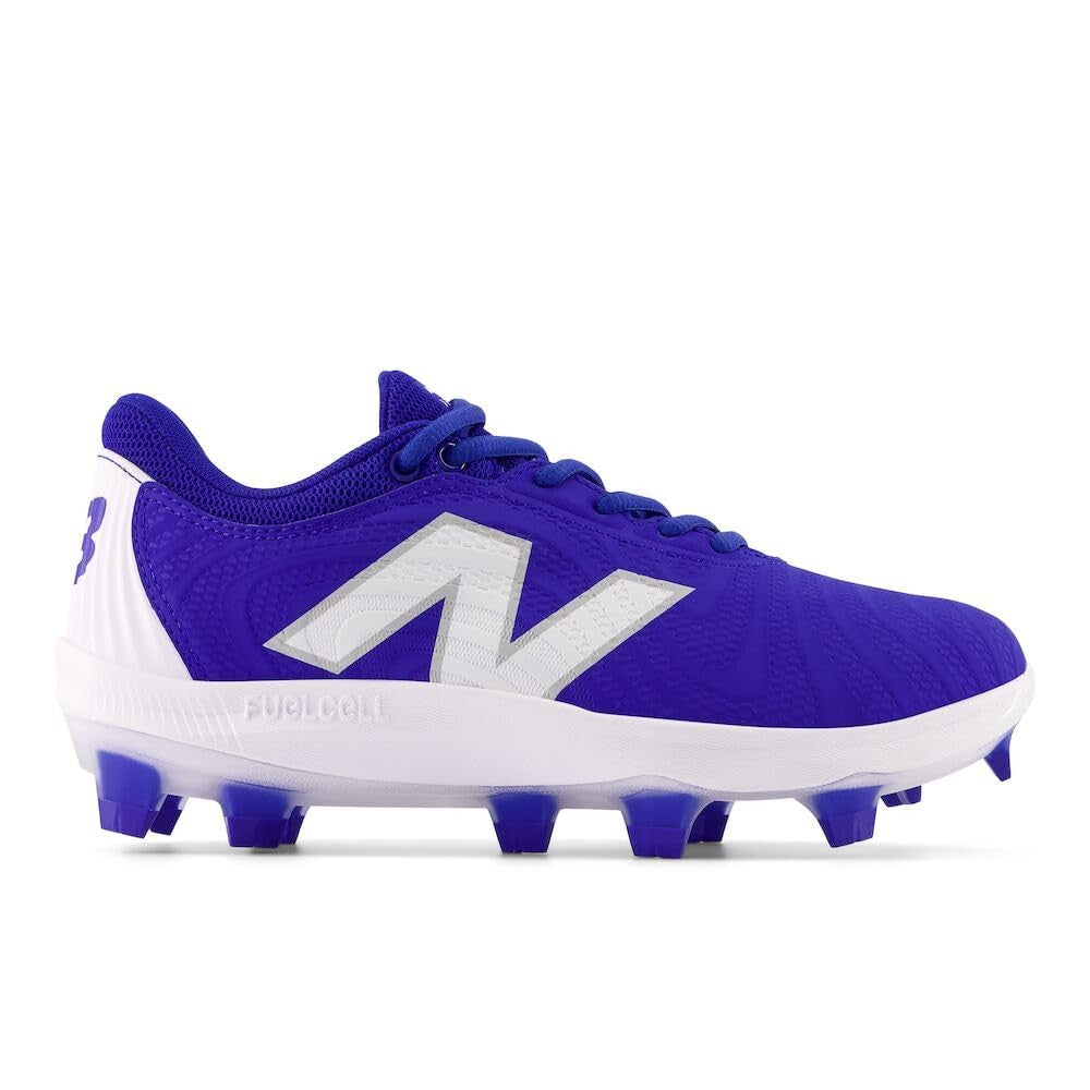 Women's New Balance FuelCell Fuse V4 Molded Softball Cleats 10.5 Royal/White