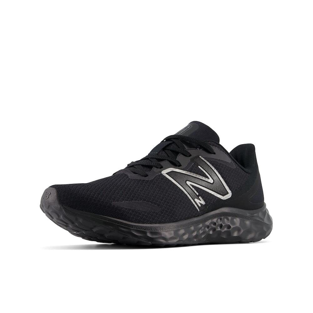 New Balance Men's Arishi V4 Running Shoe, Black Slip-Resistant, Size 11