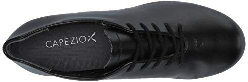 Capezio boys Tic Tap Toe Tap Dance Shoe, Black, 4 Big Kid US
