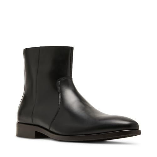 Steve Madden Jeronimo Ankle Boot, Black, Size 8.5