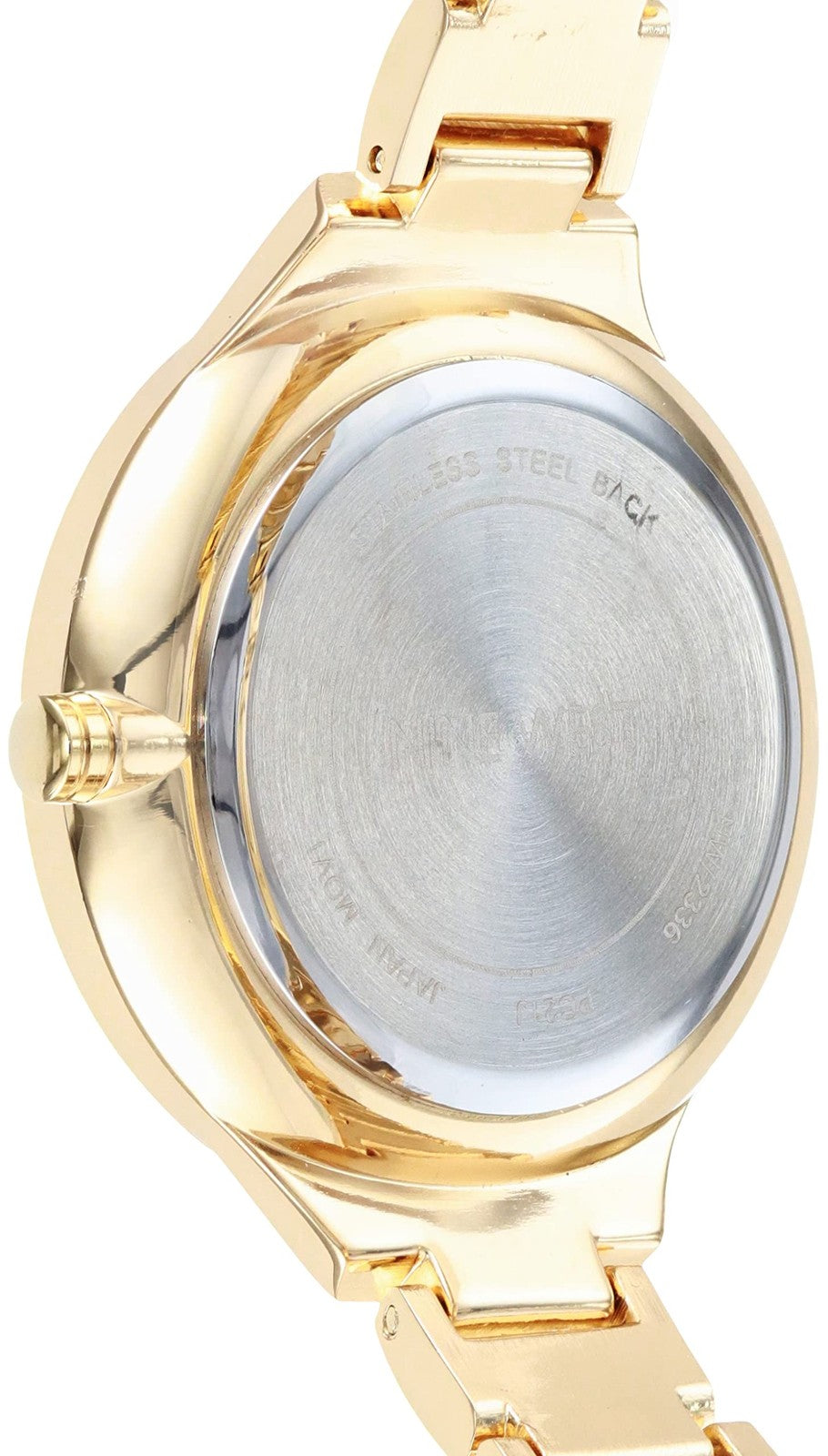 Nine West Dress Watch (Model: NW/2336GNGB), Green/Gold