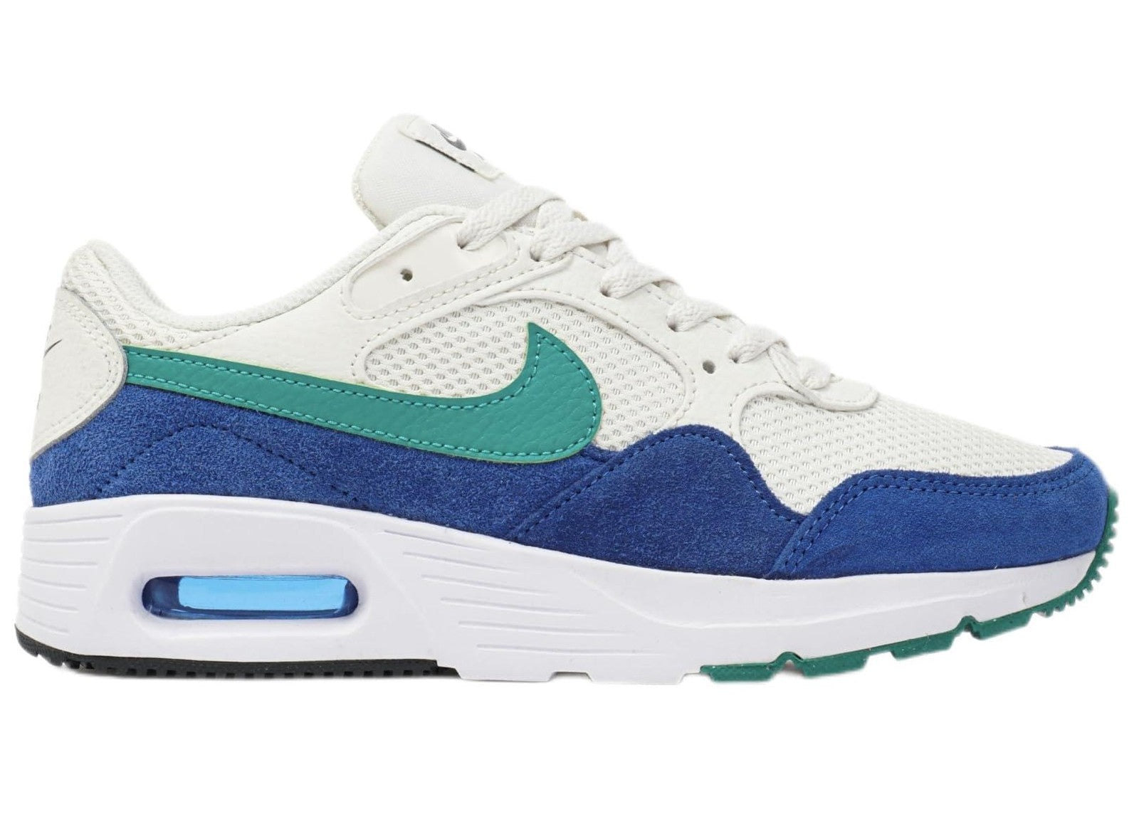 Nike AIR MAX SC Womens Shoes Sail/Neptune Green-Game Royal, CW4554-109, 11