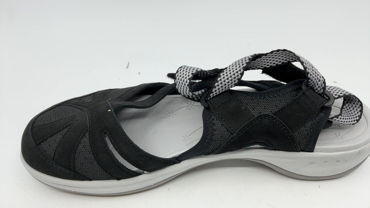 Easy Spirit Esplash Women's Sandal, 10 B(M) US, Black-White