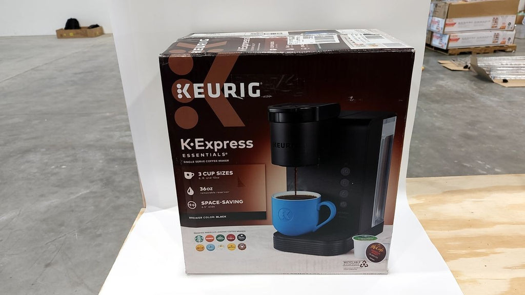 Keurig K-Express Essentials Black  Single Serve K-Cup Pod Coffee Maker