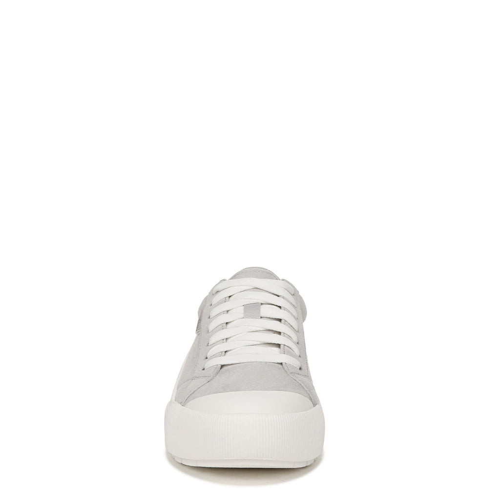 Dr. Scholl's Womens Time Off Platform Sneakers 8 M Vapor Grey Microfiber