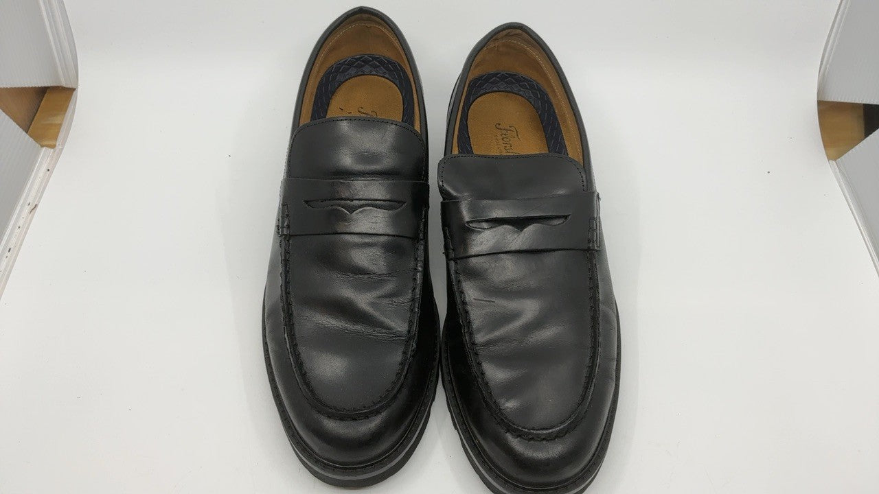 Florsheim Men's Renegade Moc Toe Penny Loafer, Black, 10.5 Medium